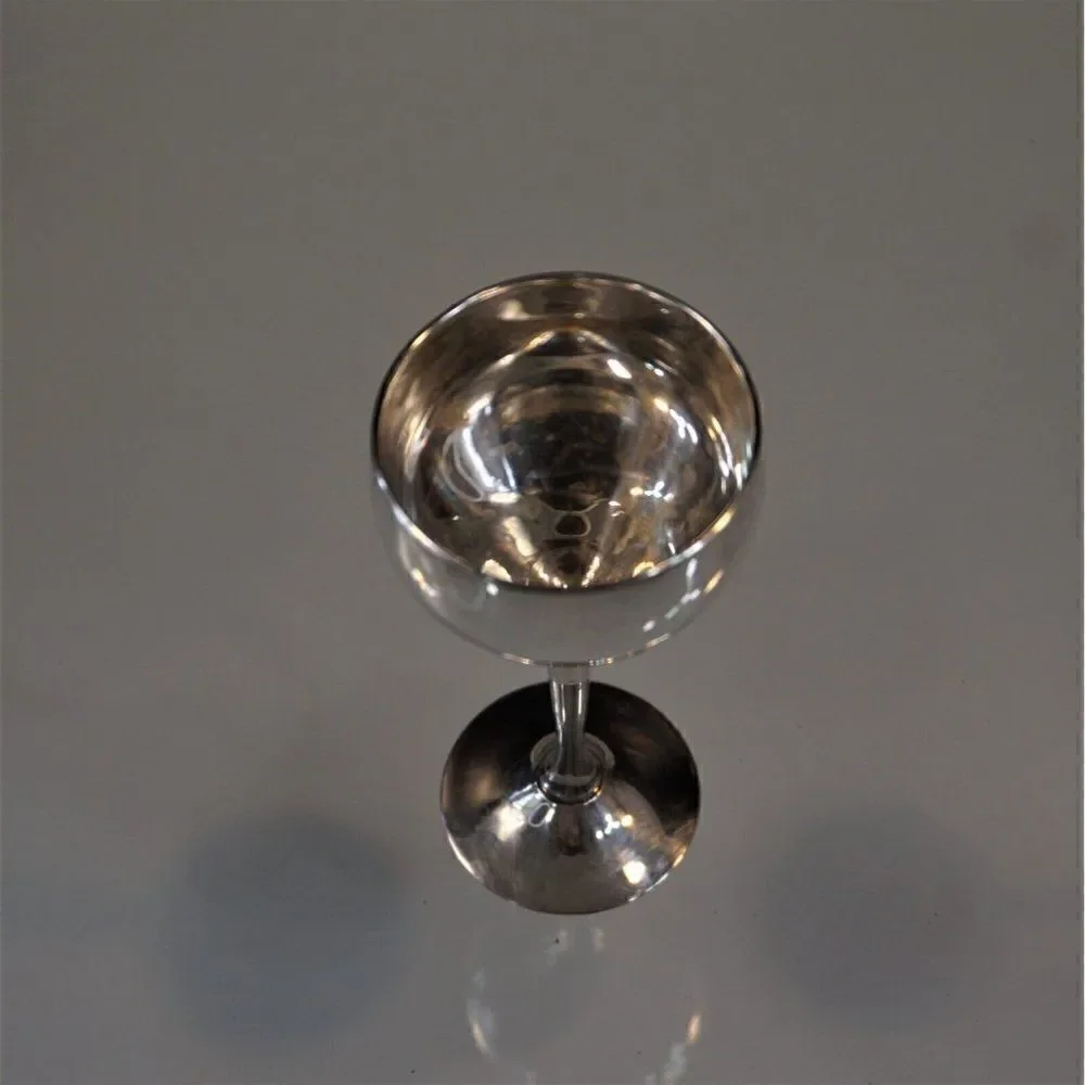 Vintage Cordial Cup Silverplated Liqueurs Glass 5